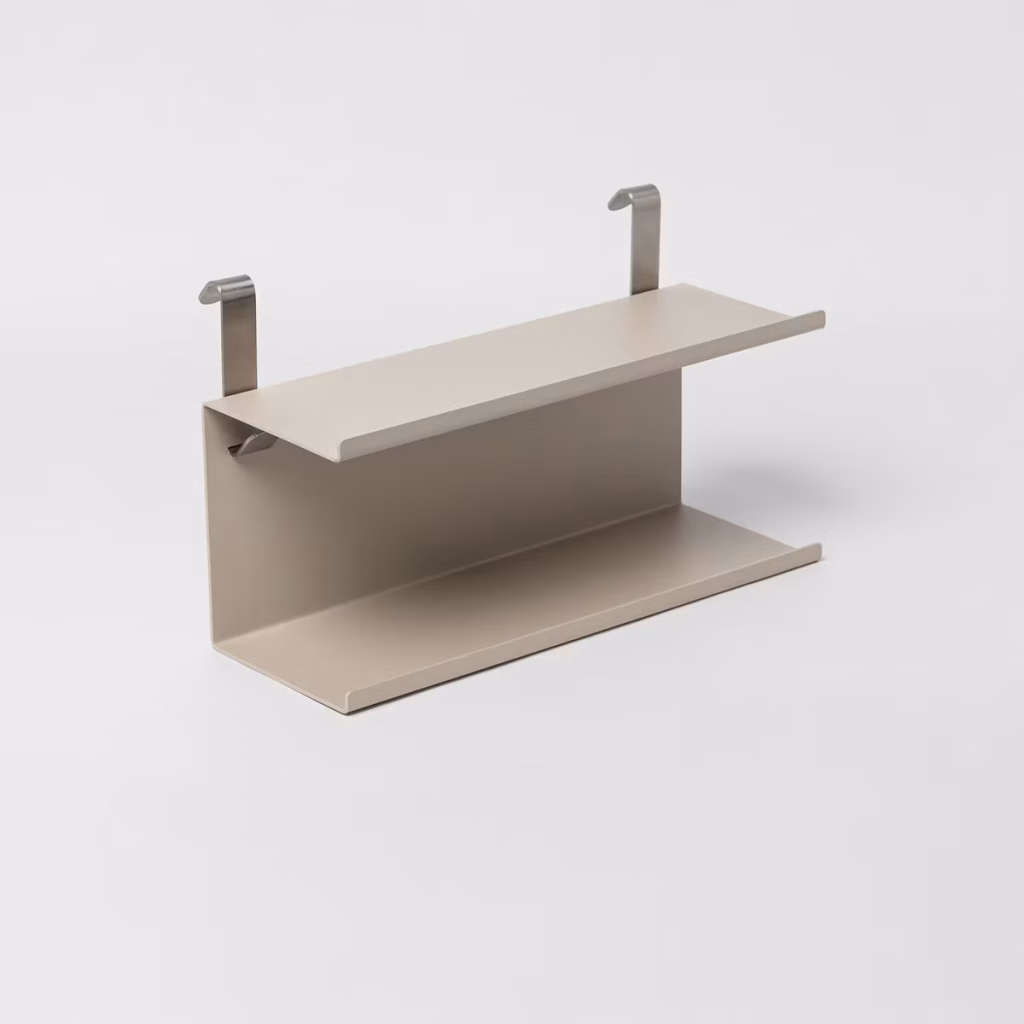 Afbeelding 2 van 7 in EMBRACE | Nell Double Metal Shelf | BE galerie